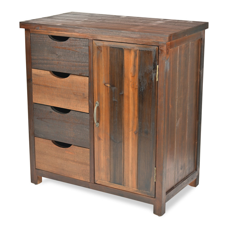 Dumas Solid Wood Accent Cabinet